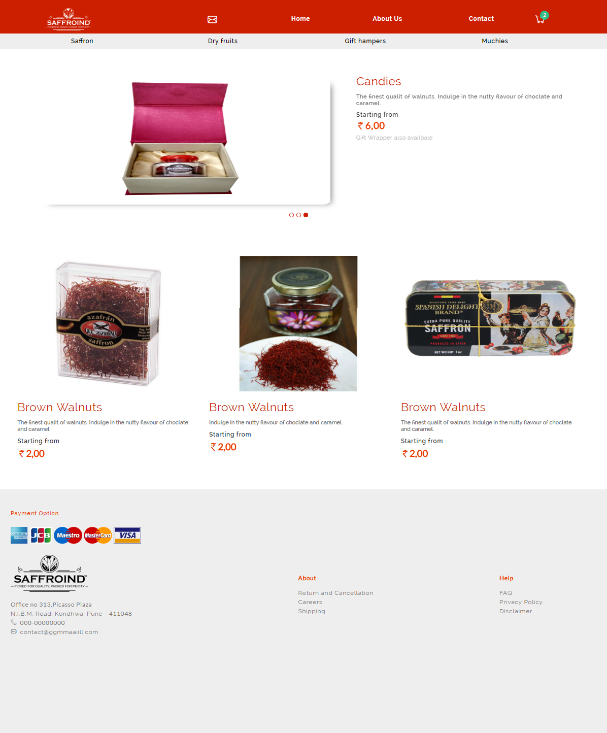 NeuroSys E-Commerce Saffroind